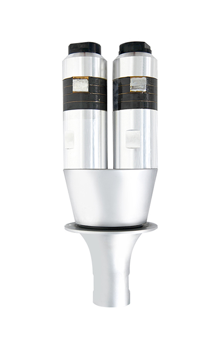 15kHz-4200W 乾荣换能器 双柱直筒(银黑)