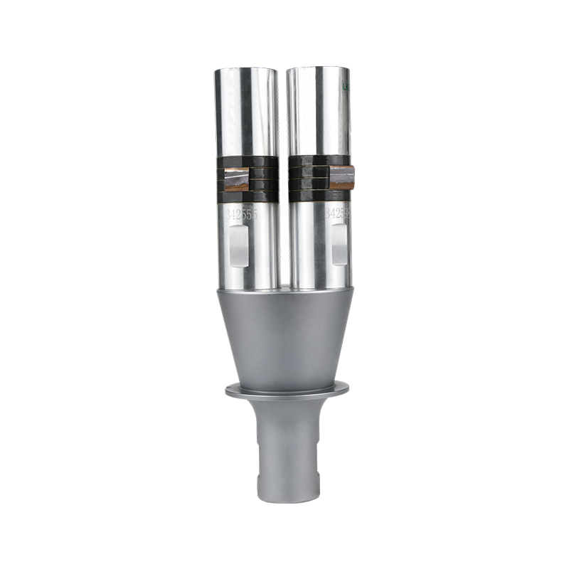 20kHz-2600W 乾荣换能器 双柱直筒(银黑)